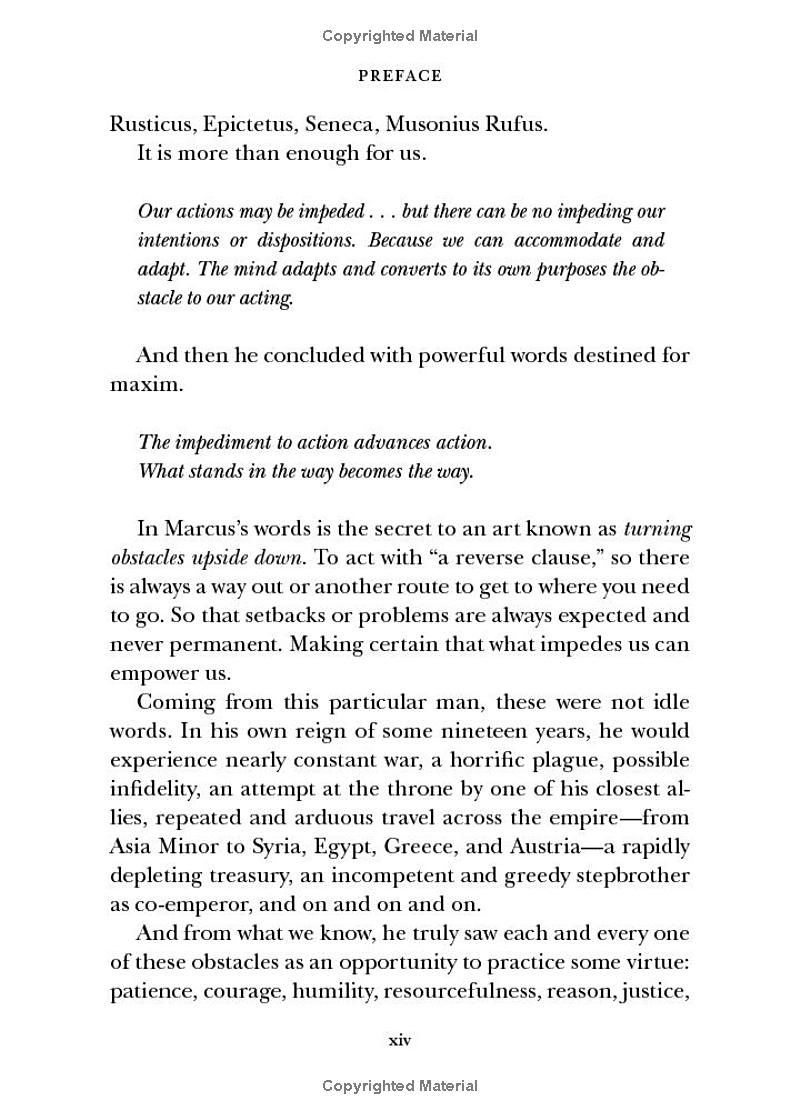 the obstacle is the way