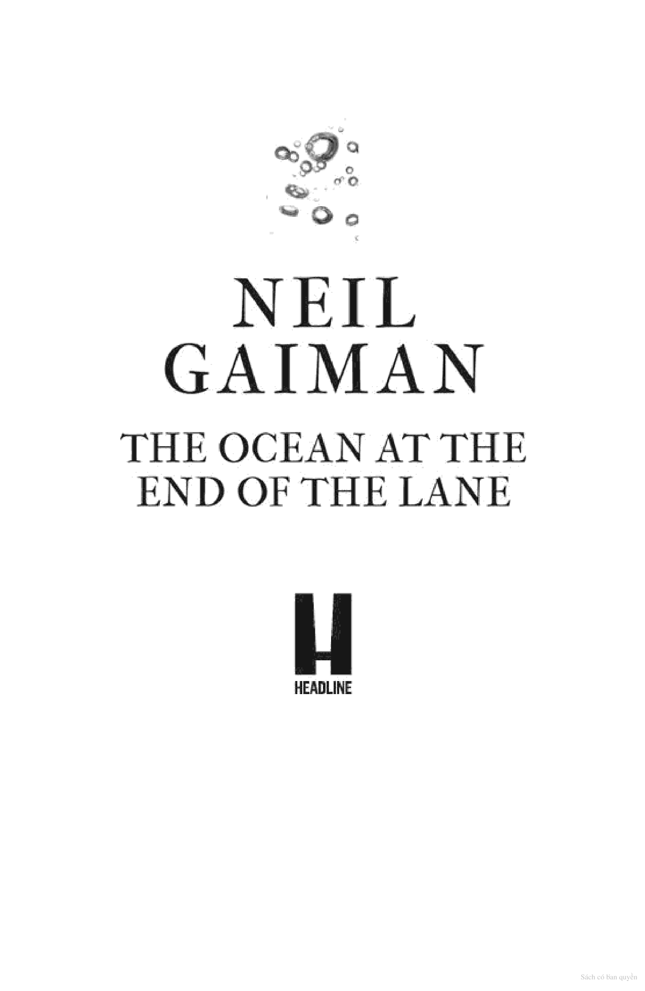 the ocean at the end of the lane