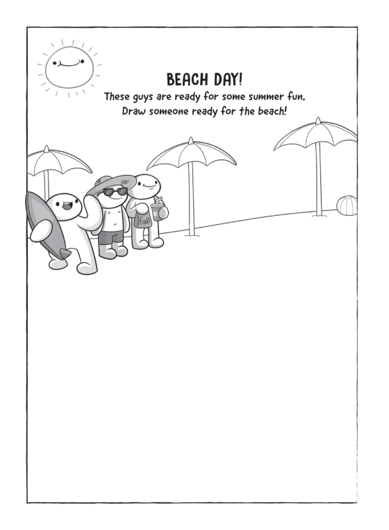 the odd 1s out doodle book