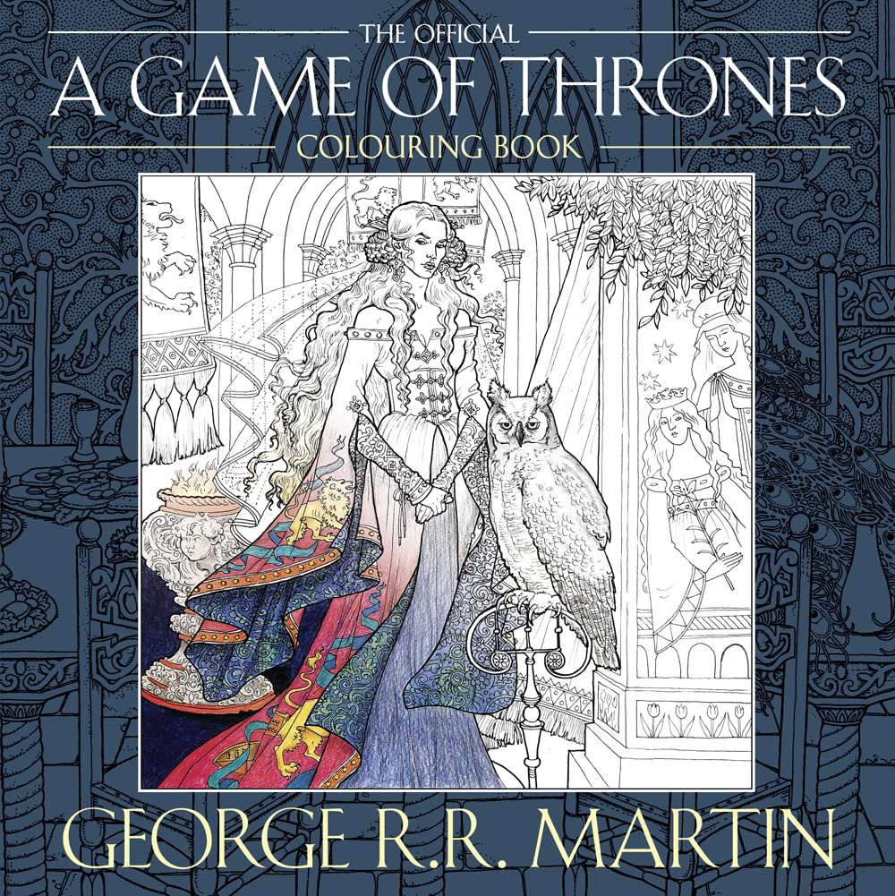 the official a game of thrones colouring book