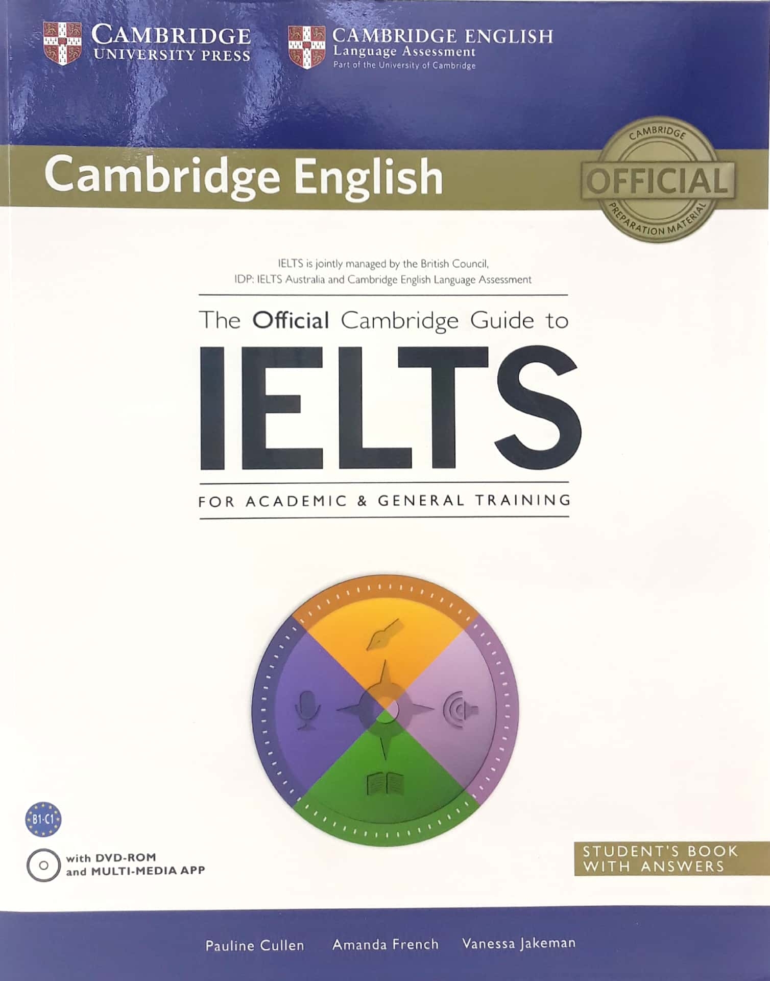the official cambridge guide to ielts student's book with answers with dvd-rom