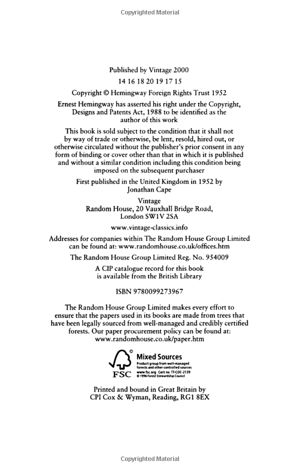 the old man and the sea