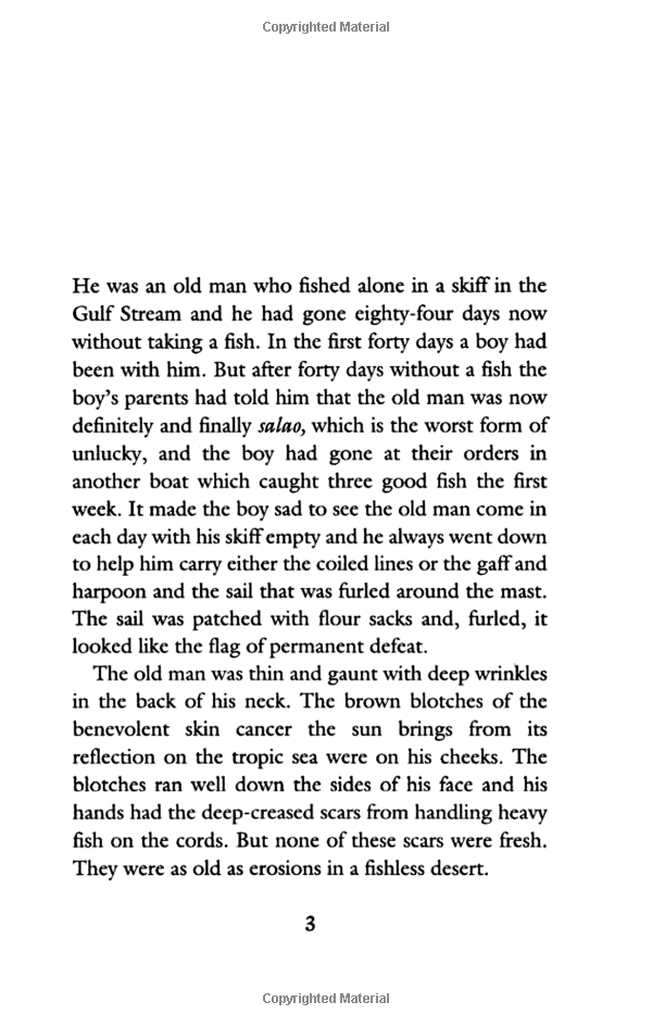 the old man and the sea