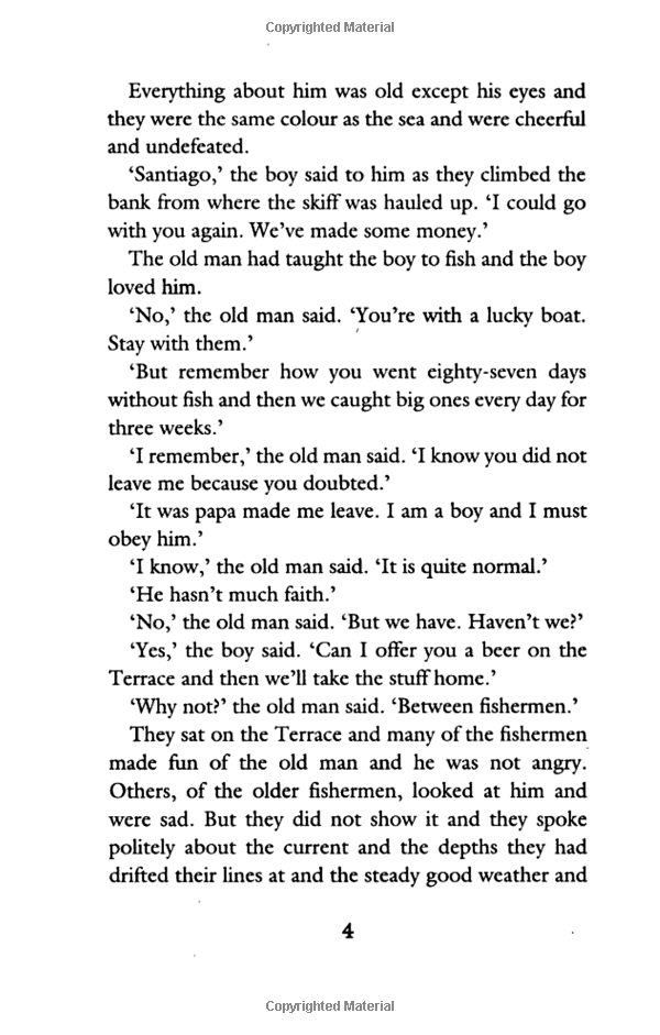 the old man and the sea