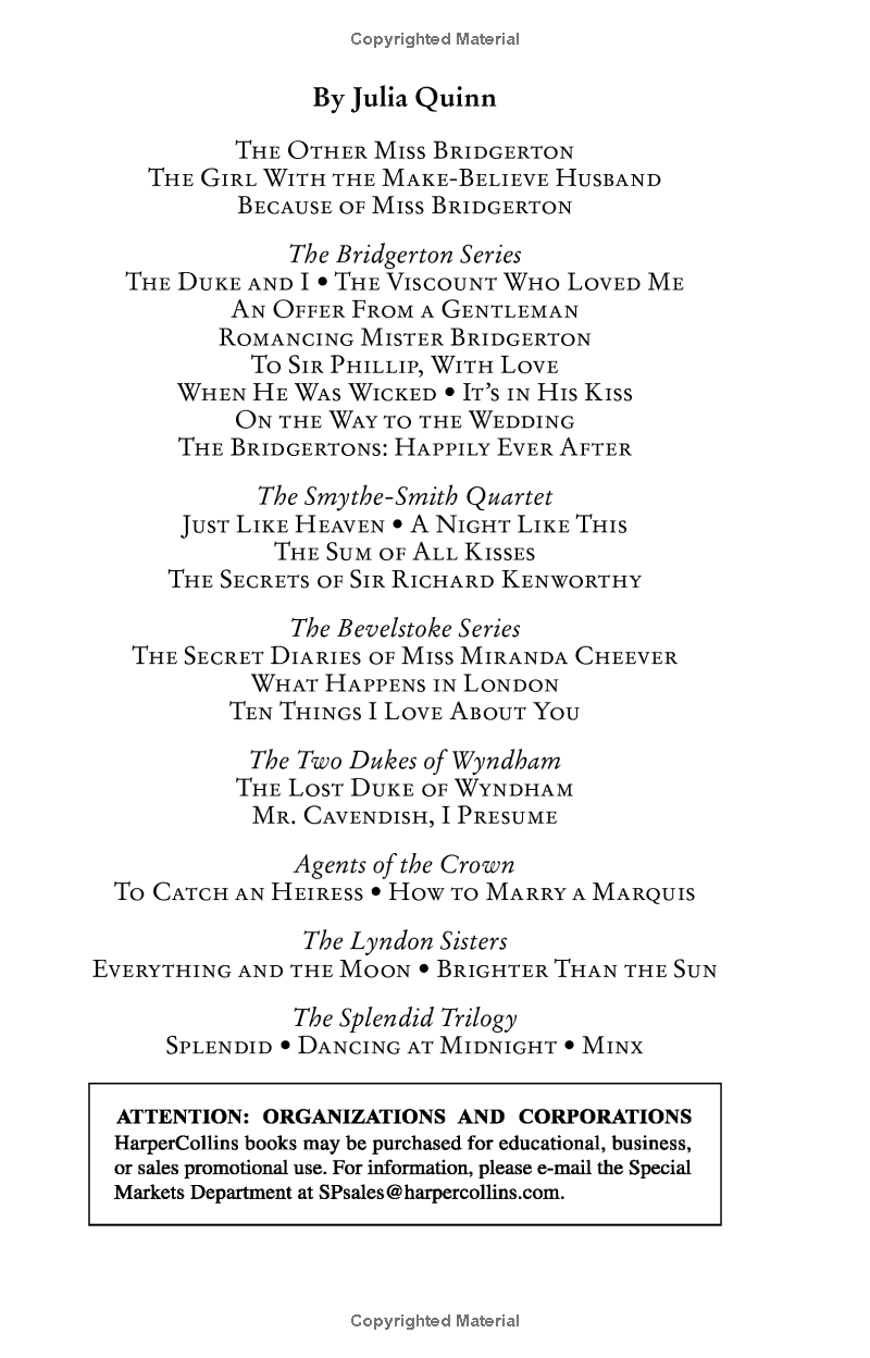 the other miss bridgerton