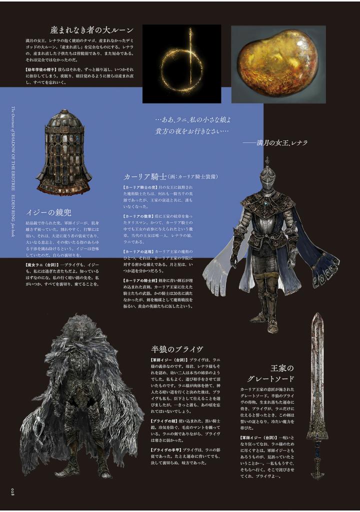 the overture of shadow of the erdtree elden ring fan book