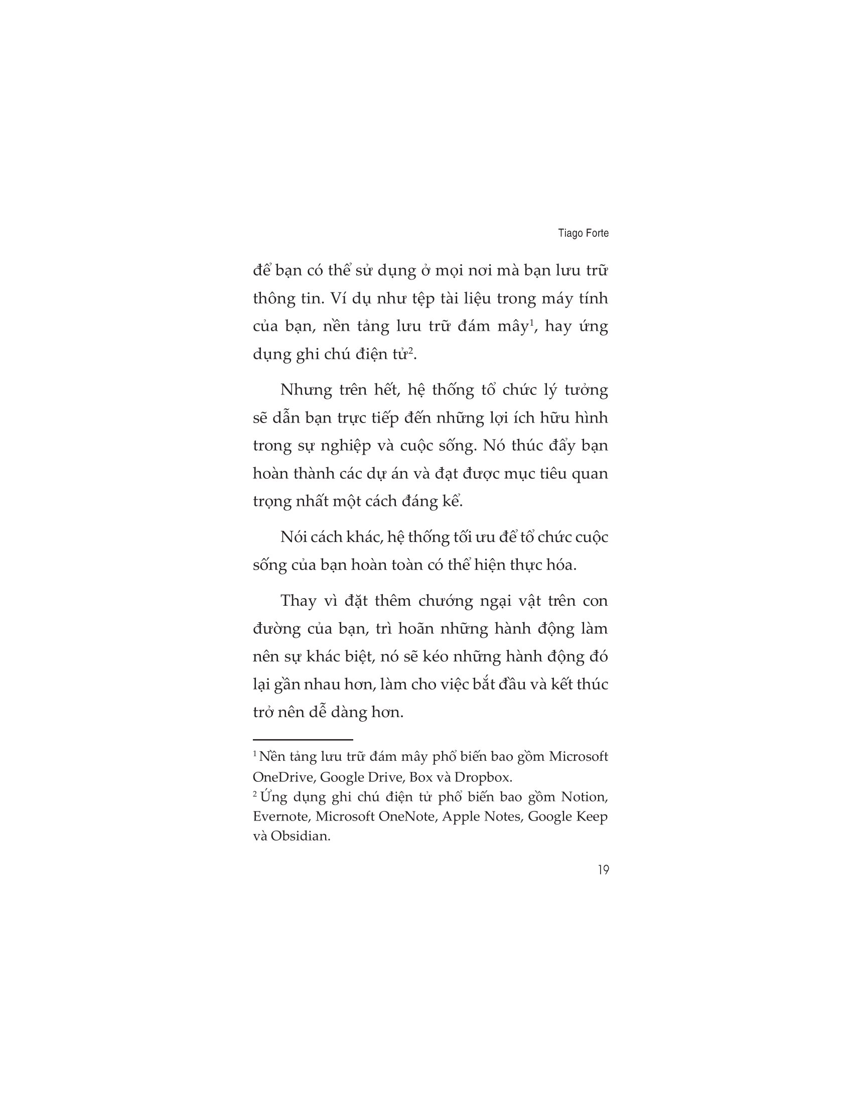 the para method - phương pháp tổ chức thông tin trong công việc