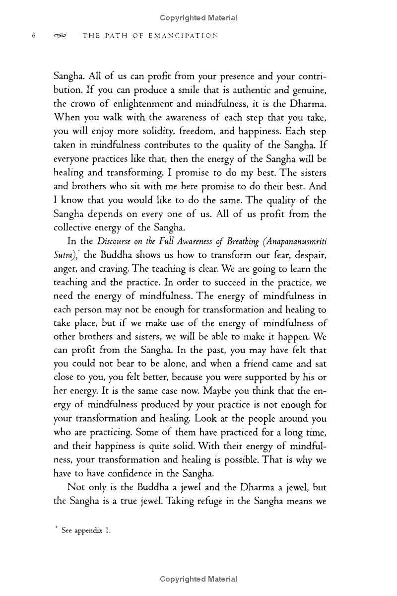 the path of emancipation