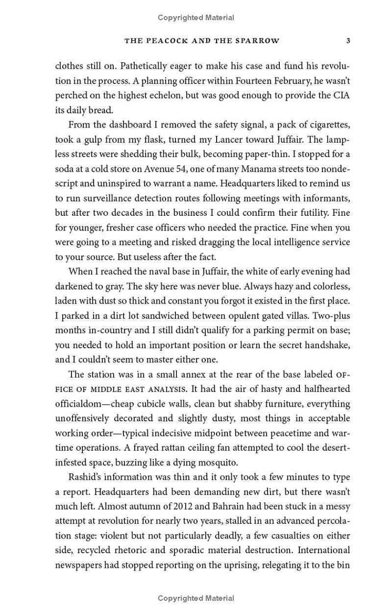 the peacock and the sparrow