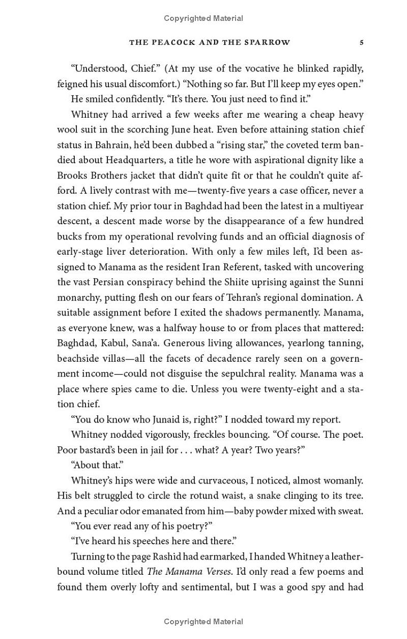 the peacock and the sparrow