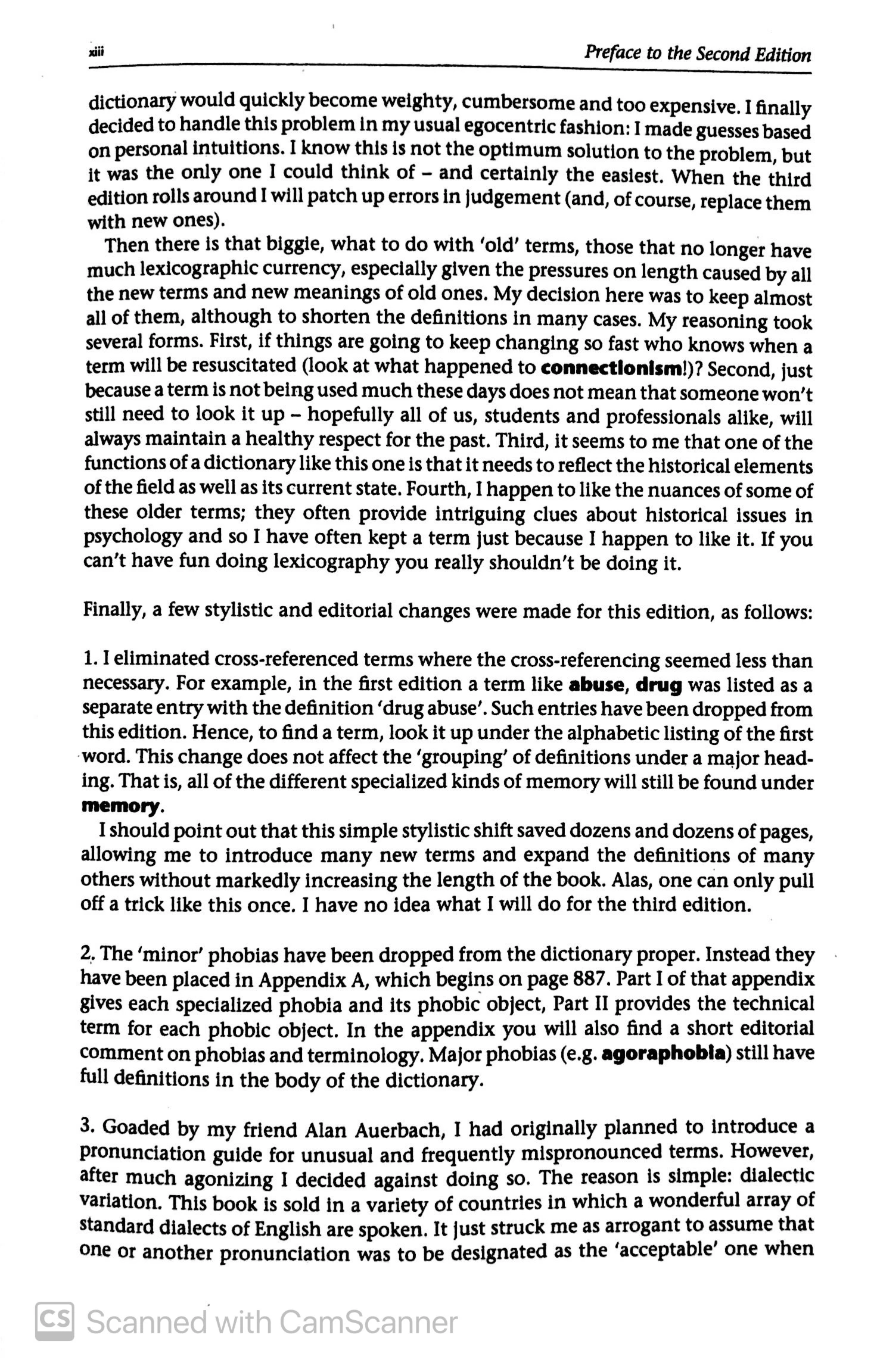 the penguin dictionary of psychology: fourth edition