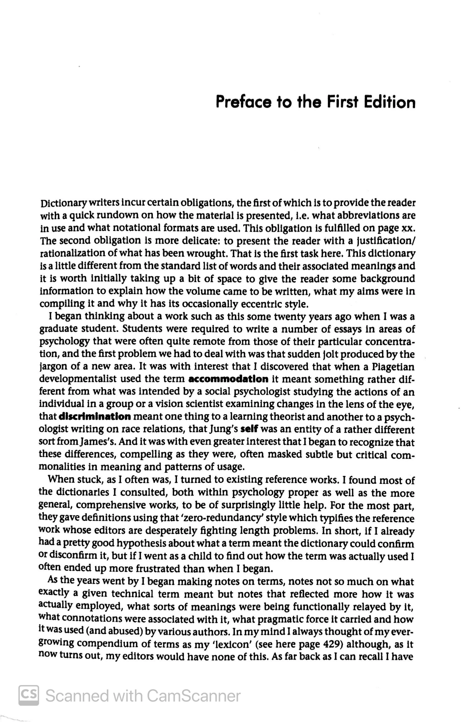 the penguin dictionary of psychology: fourth edition