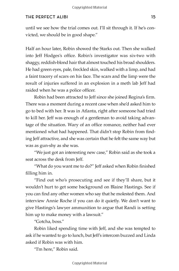 the perfect alibi: a novel (robin lockwood)