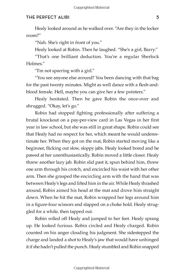 the perfect alibi: a novel (robin lockwood)