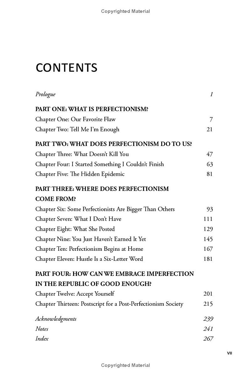 the perfection trap: the power of good enough in a world that always wants more