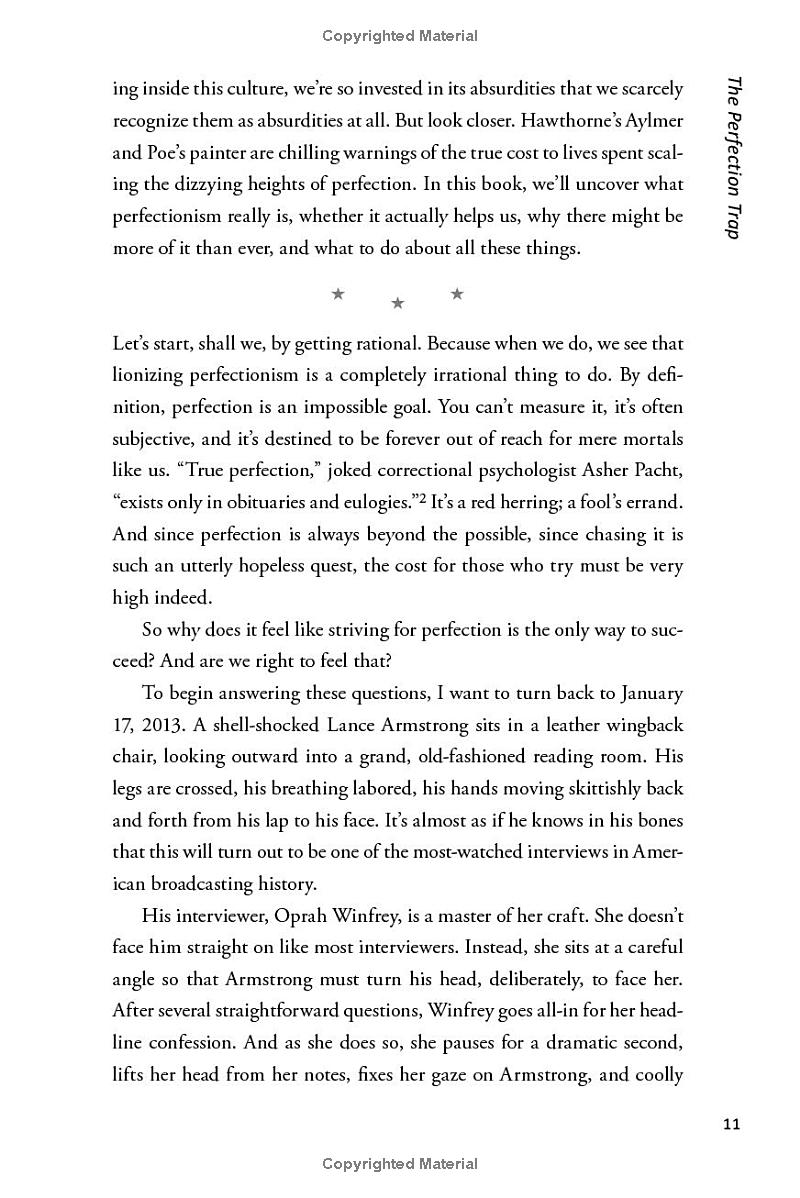 the perfection trap: the power of good enough in a world that always wants more