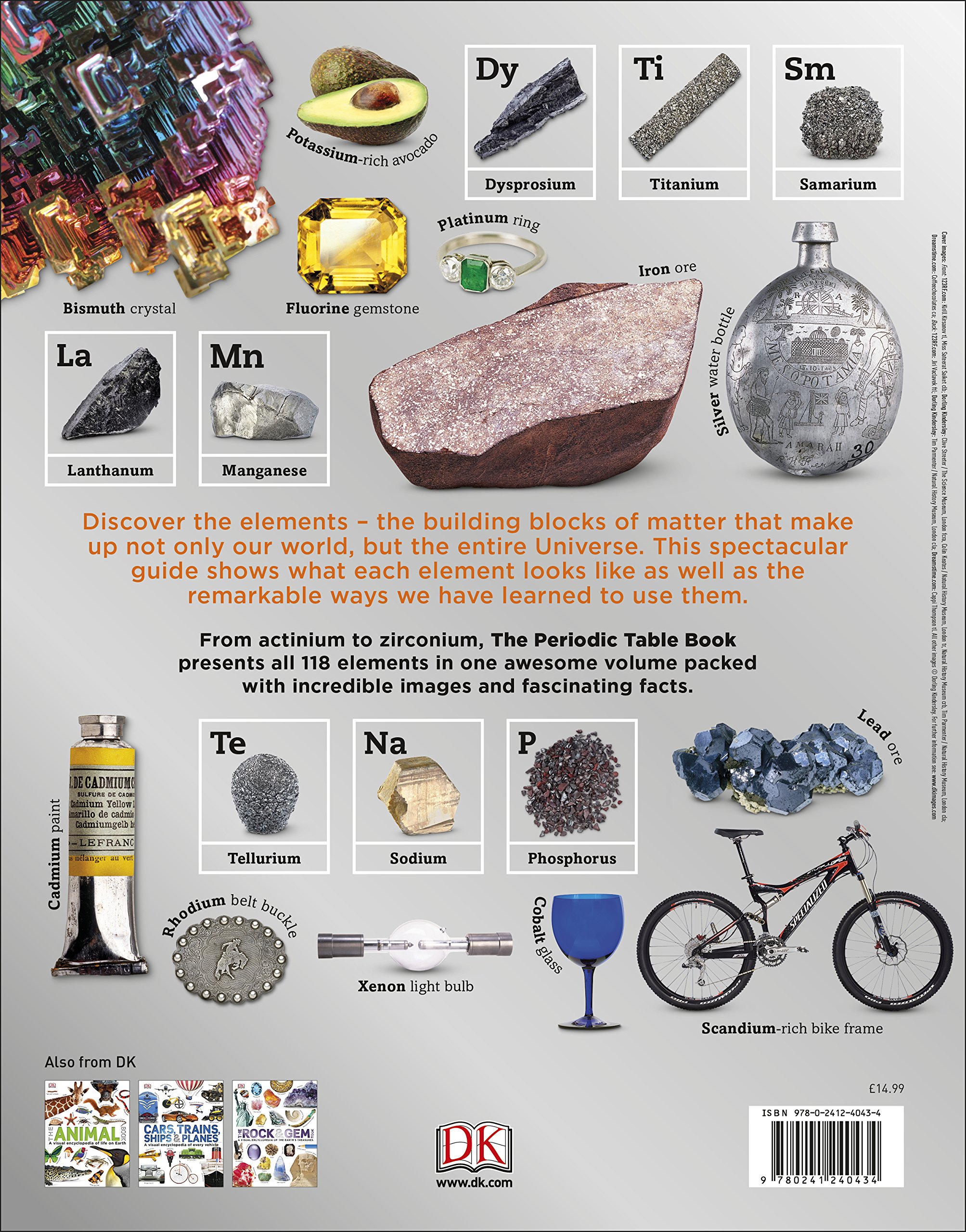 the periodic table book: a visual encyclopedia of the elements