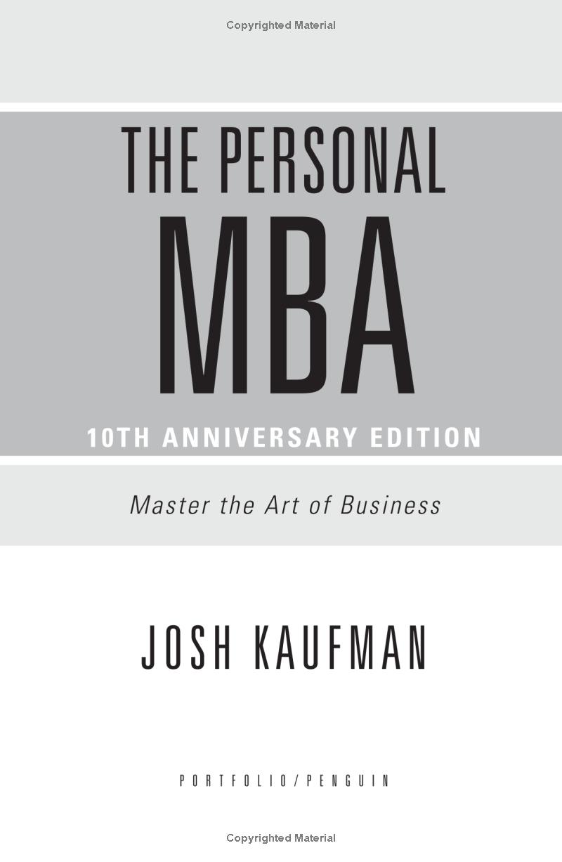 the personal mba 10th anniversary edition