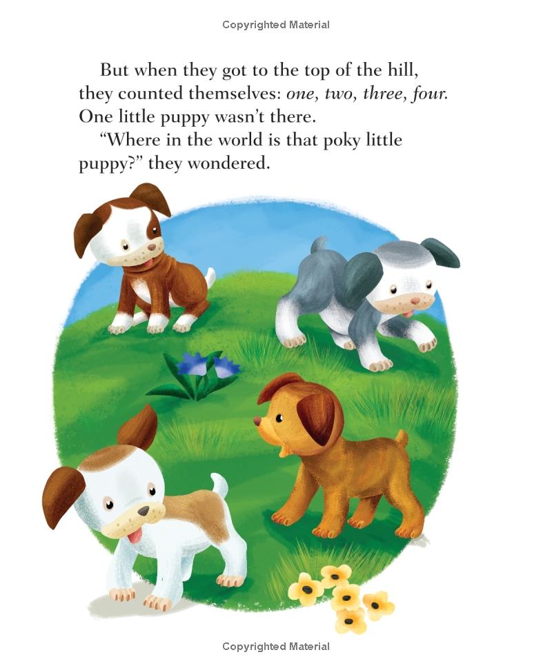 the poky little puppy and the pumpkin patch (a little golden book)