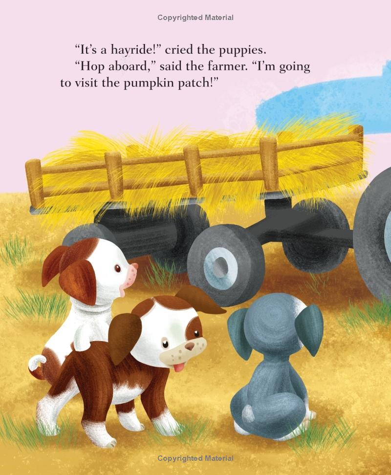 the poky little puppy and the pumpkin patch (a little golden book)