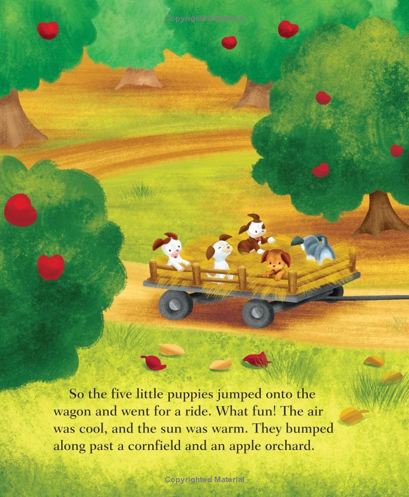 the poky little puppy and the pumpkin patch (a little golden book)