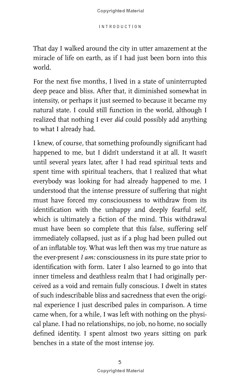 The Power Of Now: A Guide To Spiritual Enlightenment