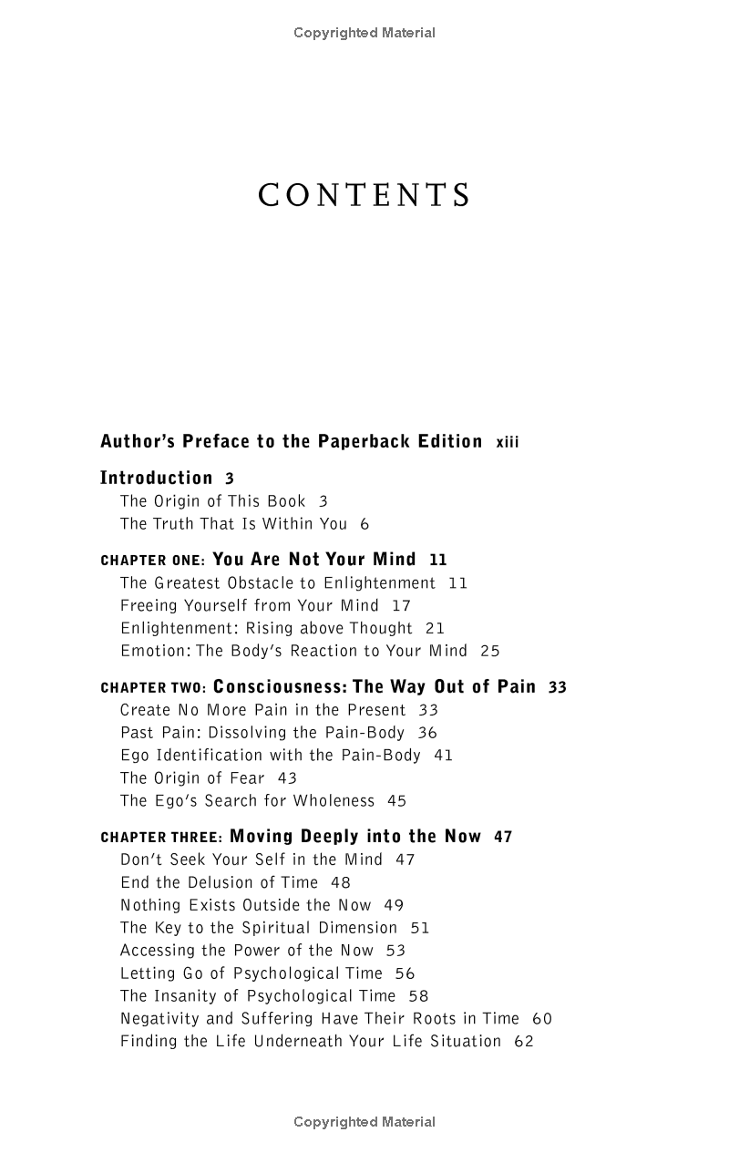 The Power Of Now: A Guide To Spiritual Enlightenment