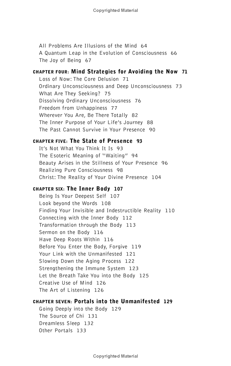 The Power Of Now: A Guide To Spiritual Enlightenment