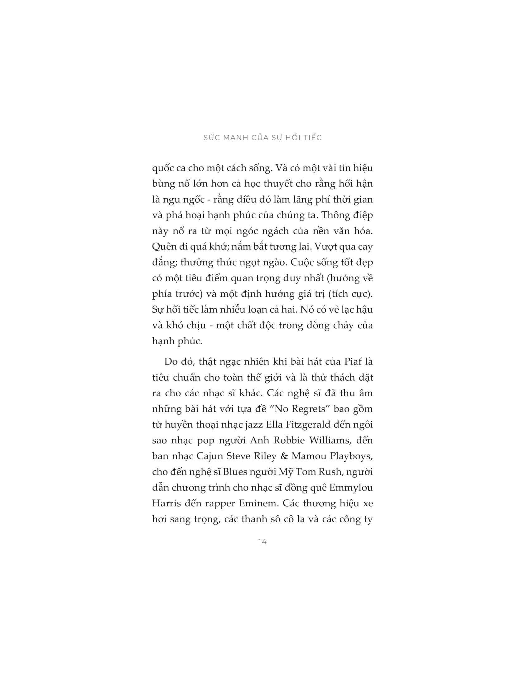 The Power Of Regret - Suc Manh Cua Su Hoi Tiec