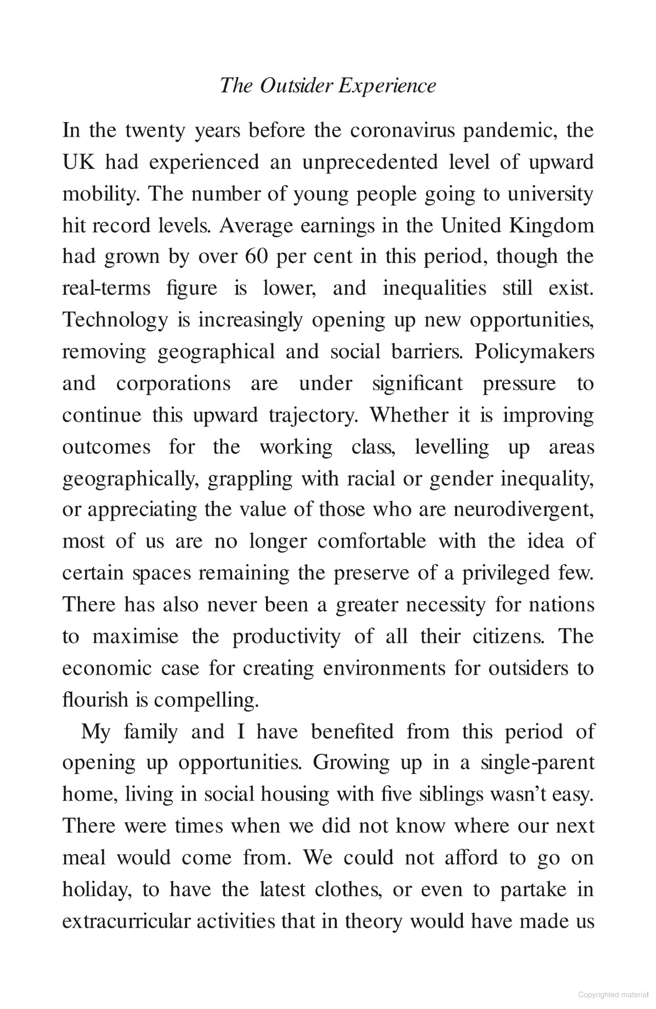 The Power Of The Outsider - A Journey Of Discovery