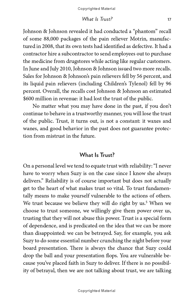 the power of trust: how companies build it, lose it, regain it