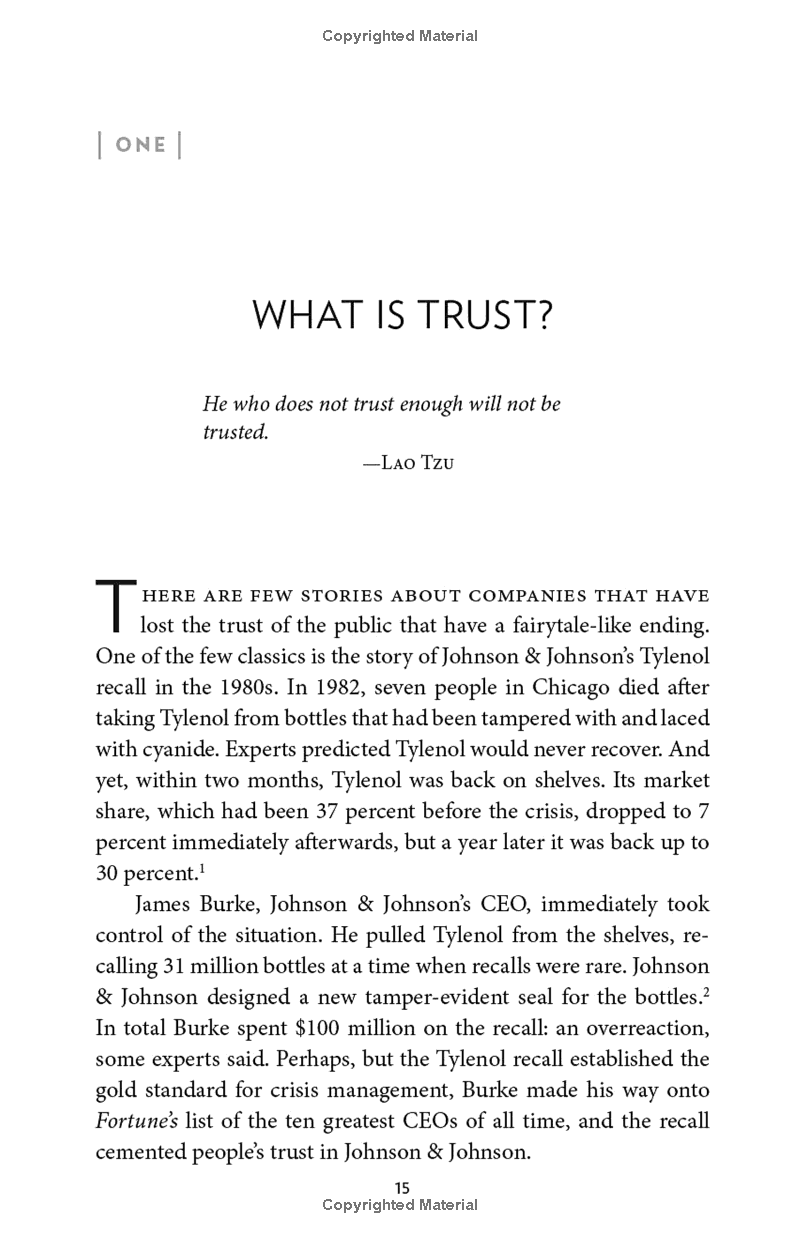the power of trust: how companies build it, lose it, regain it