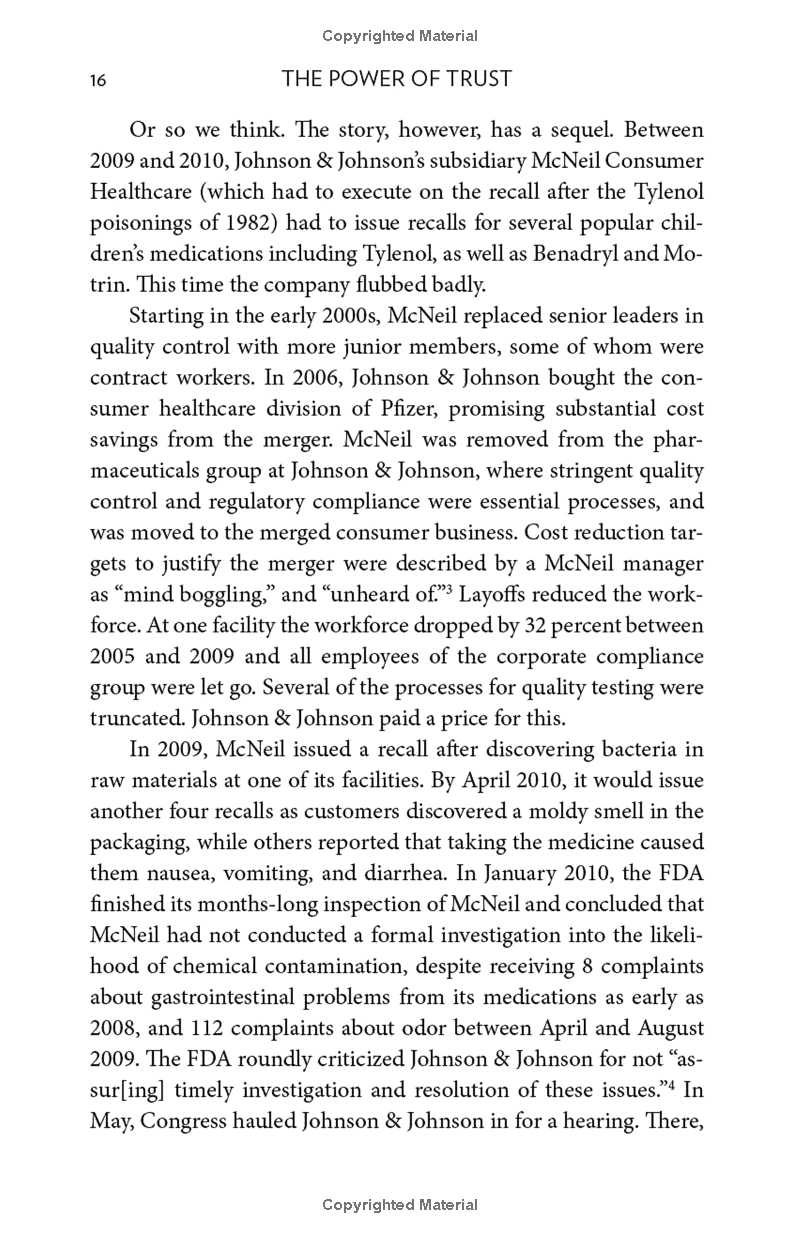 the power of trust: how companies build it, lose it, regain it