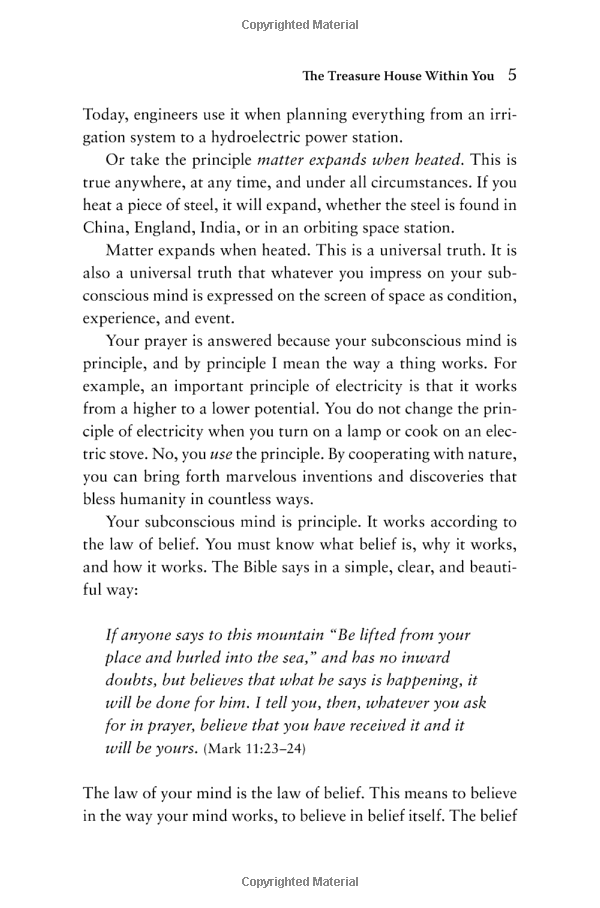 the power of your subconscious mind