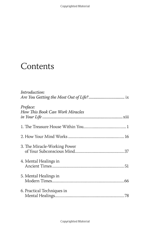 the power of your subconscious mind