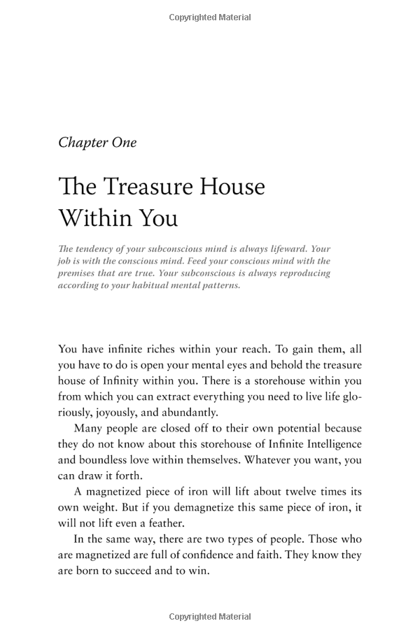 the power of your subconscious mind