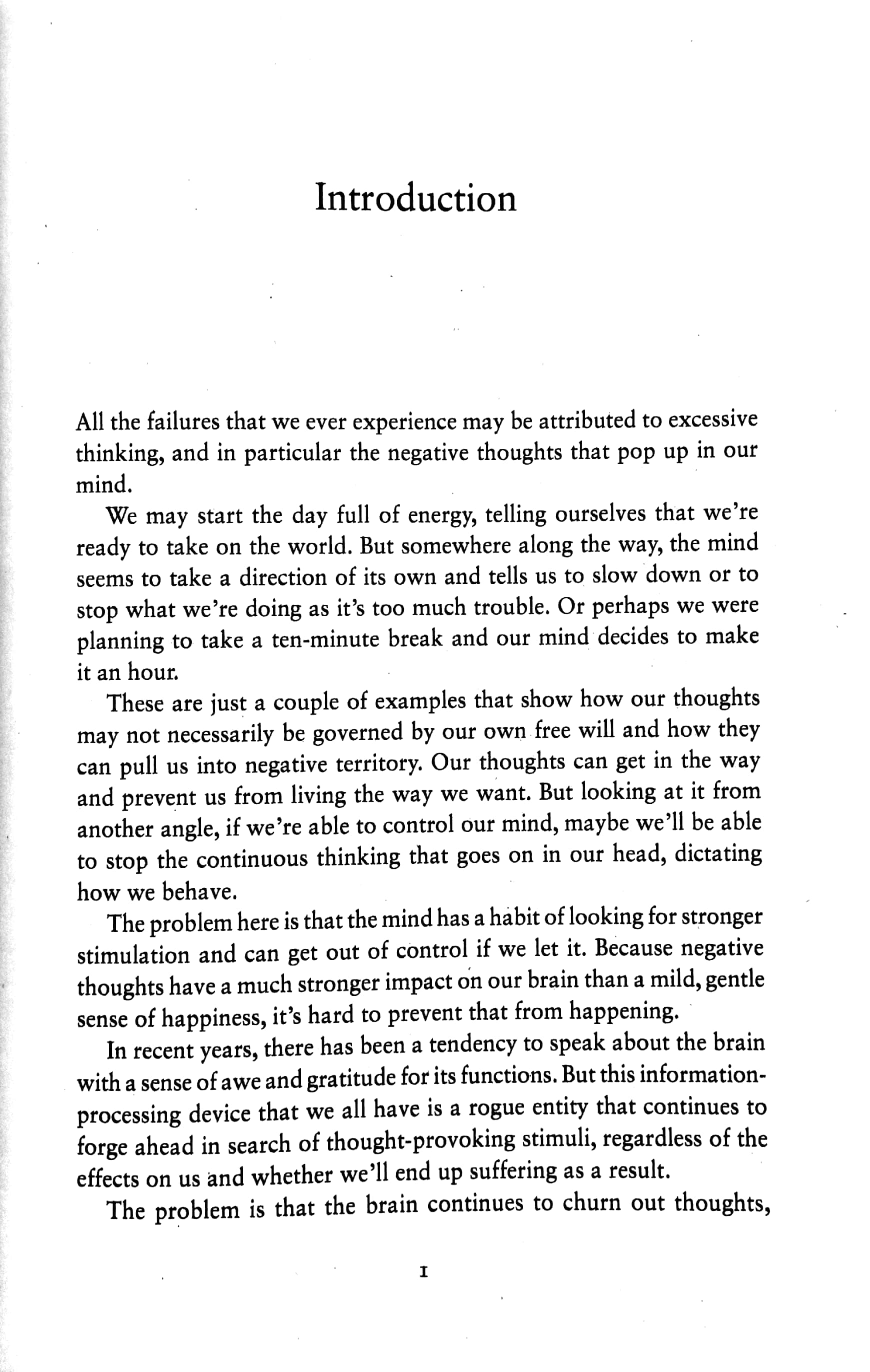 the practice of not thinking: a guide to mindful living