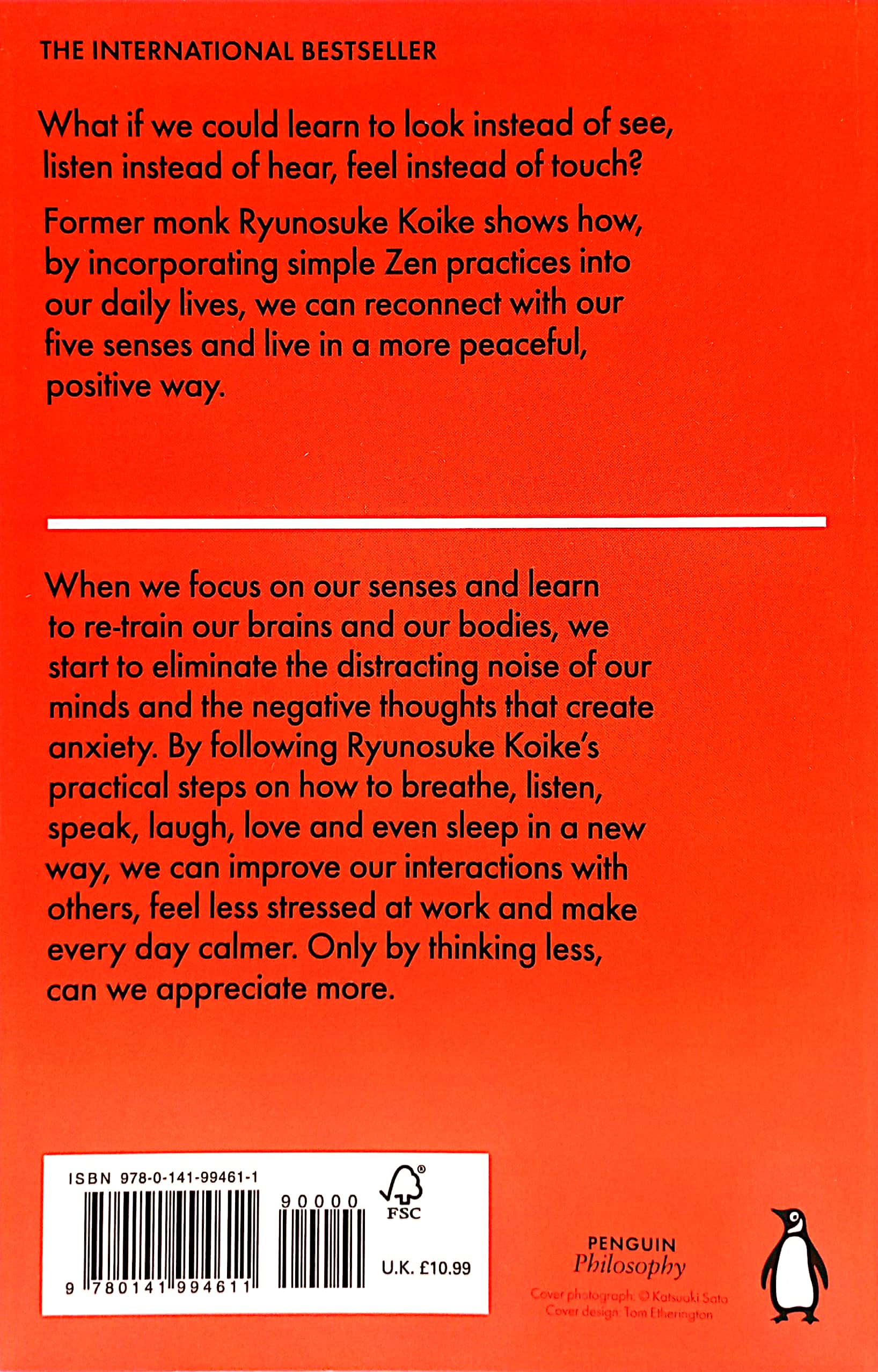 the practice of not thinking: a guide to mindful living