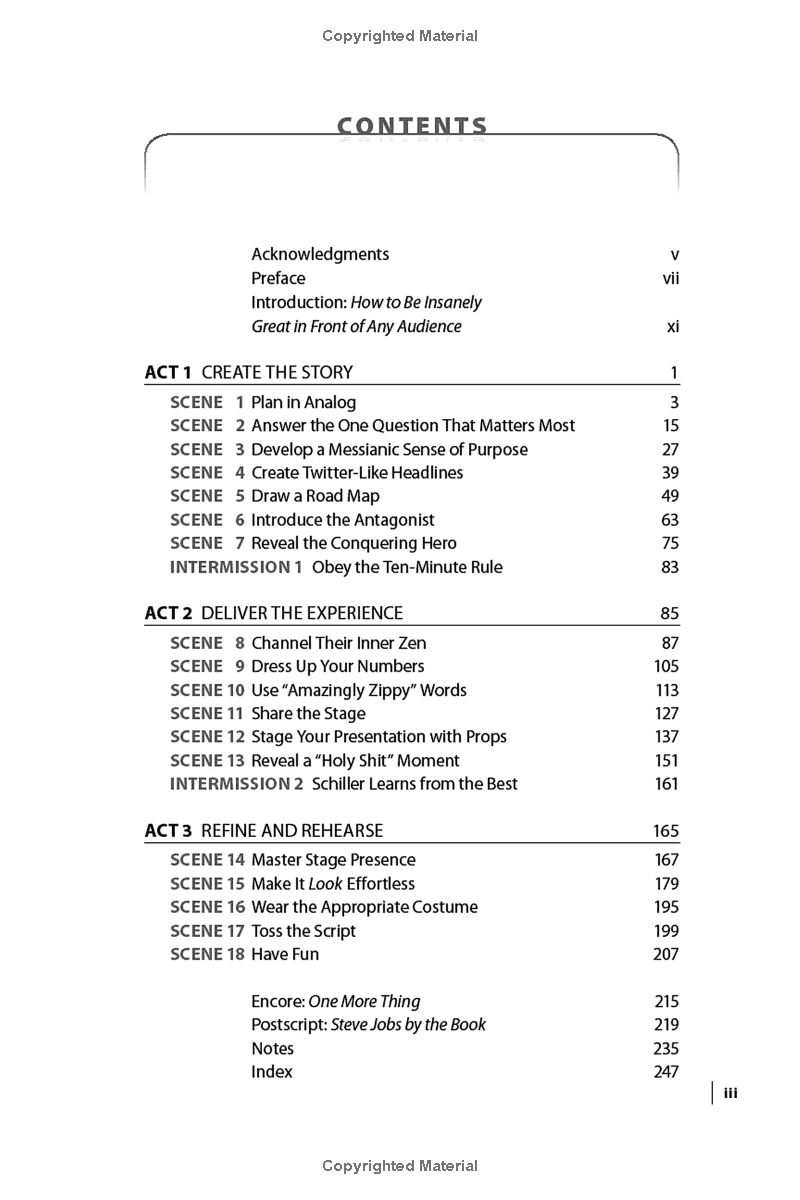 the presentation secrets of steve jobs: how to be insanely great in front of any audience