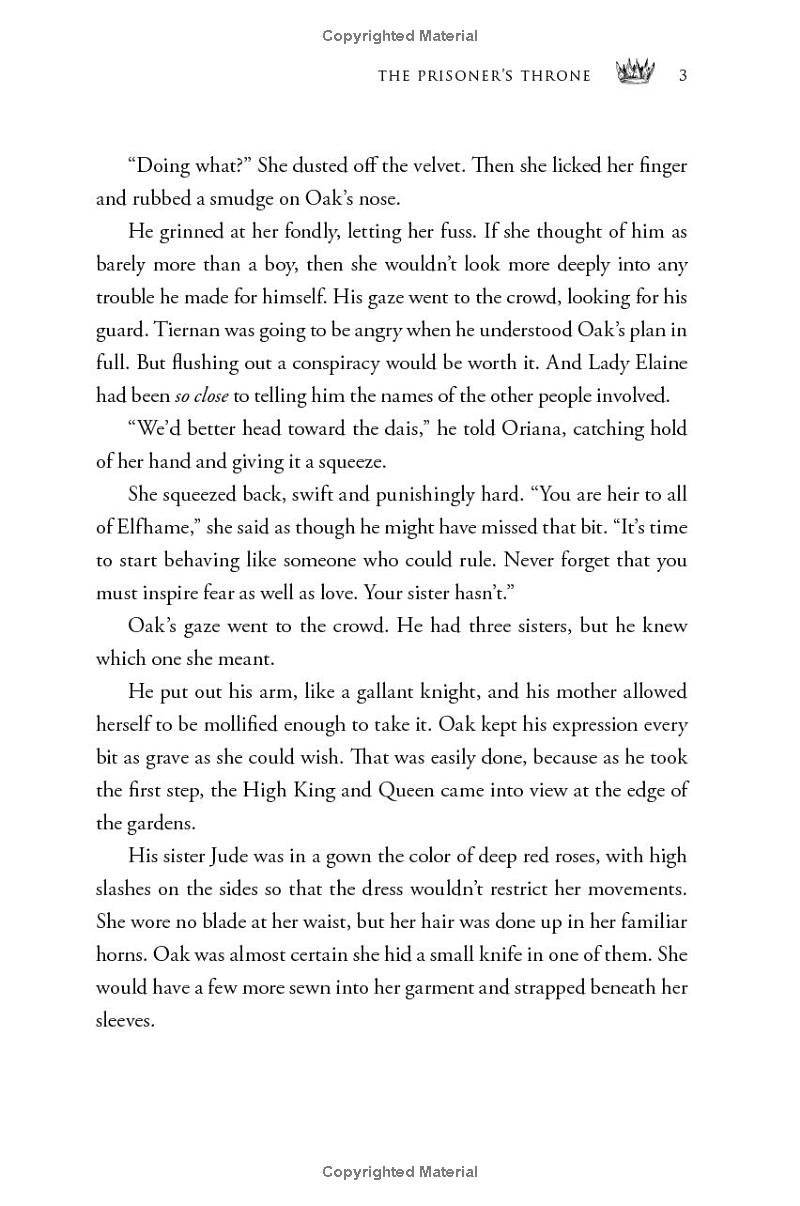 the prisoner's throne