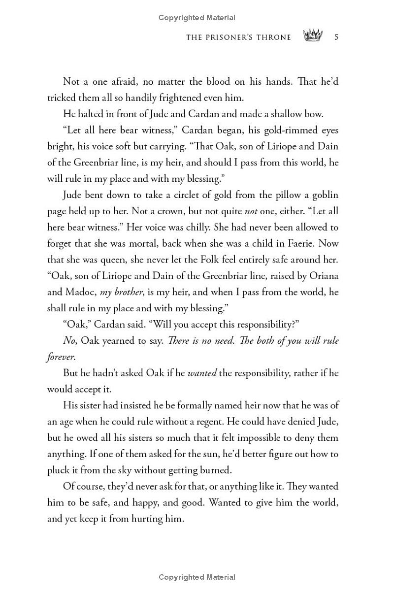 the prisoner's throne