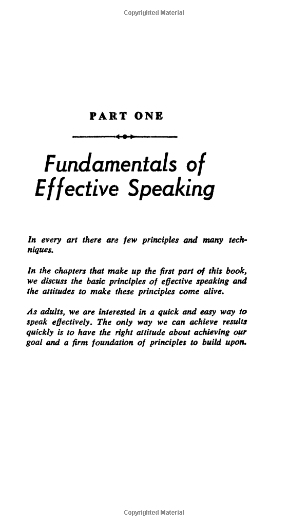 the quick and easy way to effective speaking