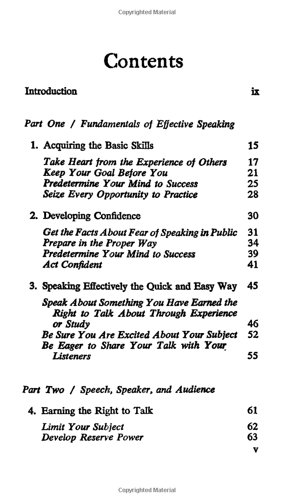 the quick and easy way to effective speaking