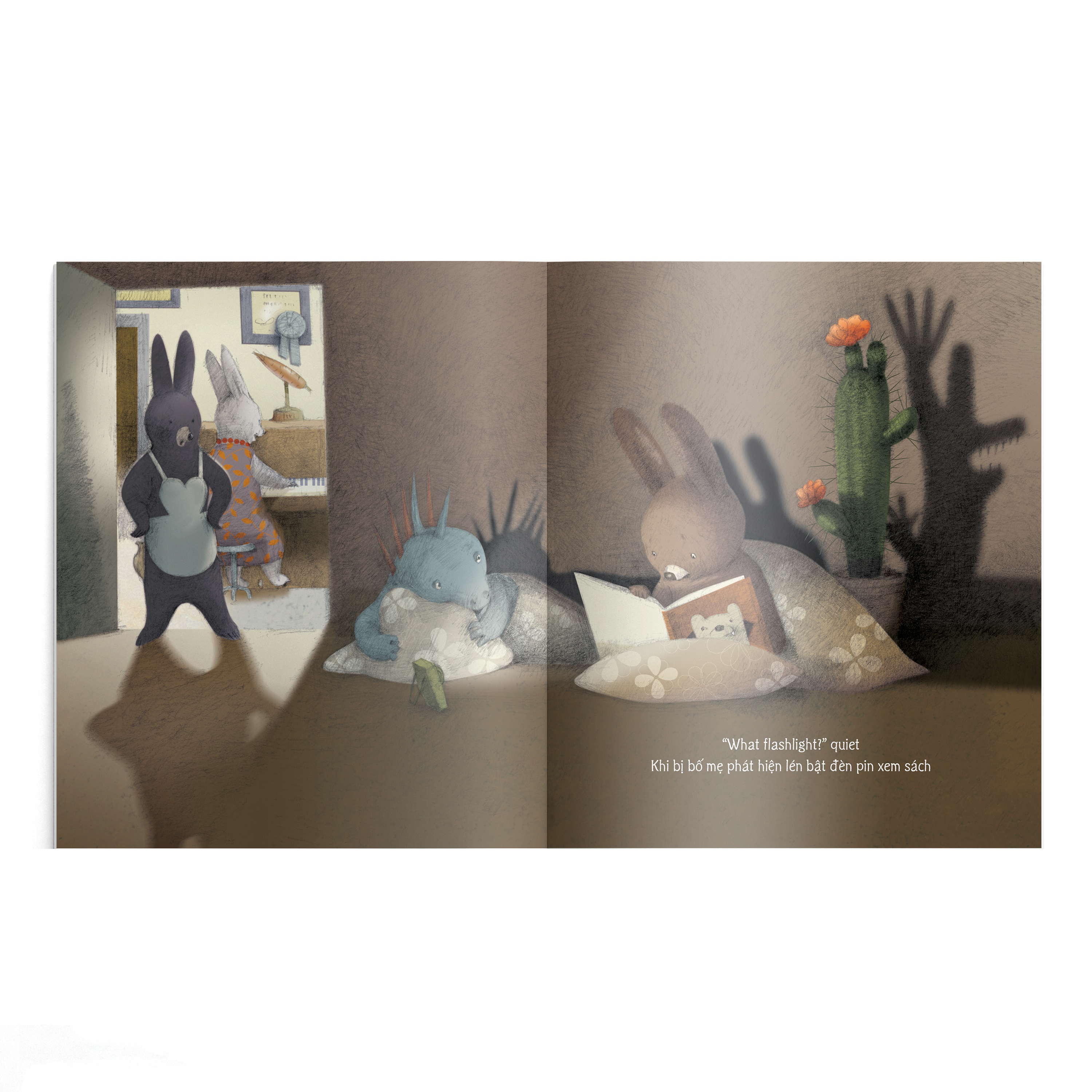 the quiet book - khoảnh khắc im lặng - song ngữ anh-việt