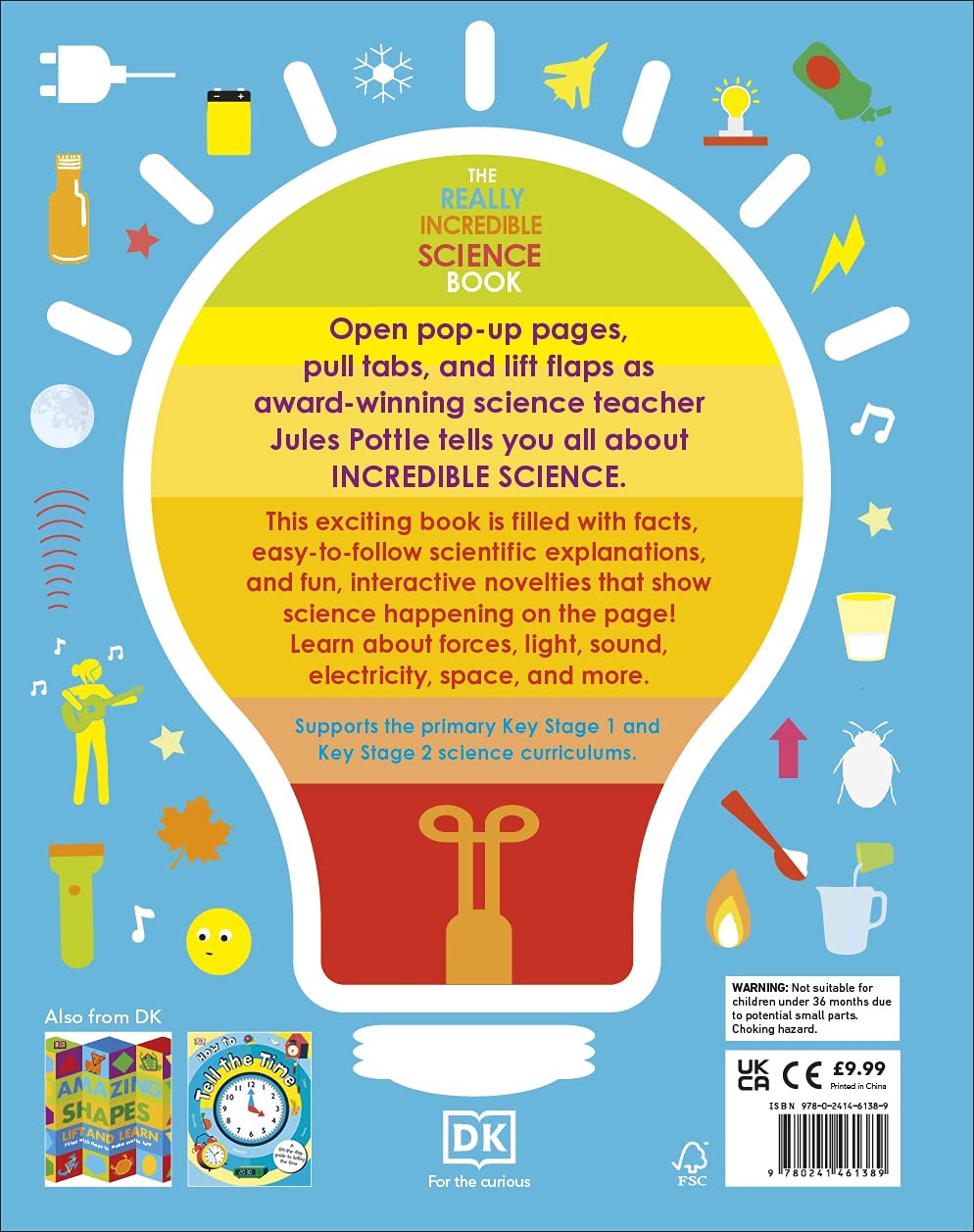 the really incredible science book (my really fun maths and science books)