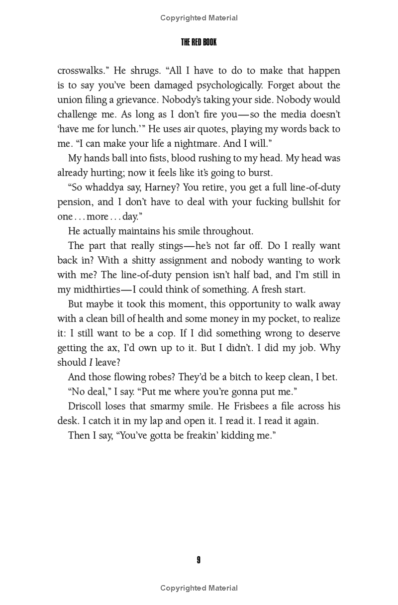 the red book (a billy harney thriller, 2)