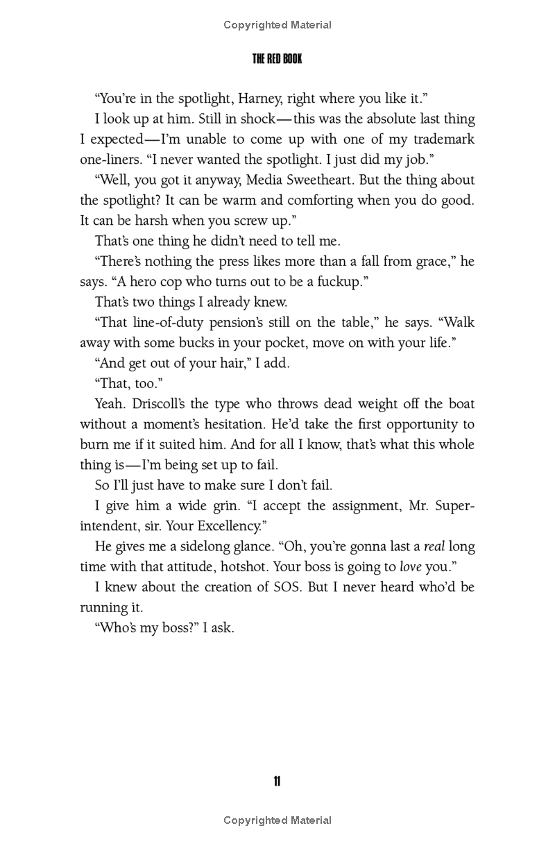 the red book (a billy harney thriller, 2)