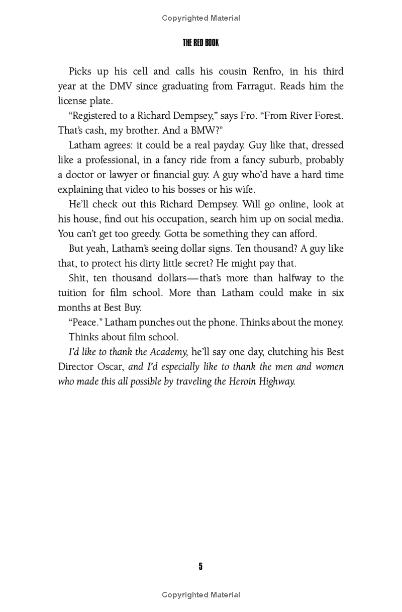 the red book (a billy harney thriller, 2)