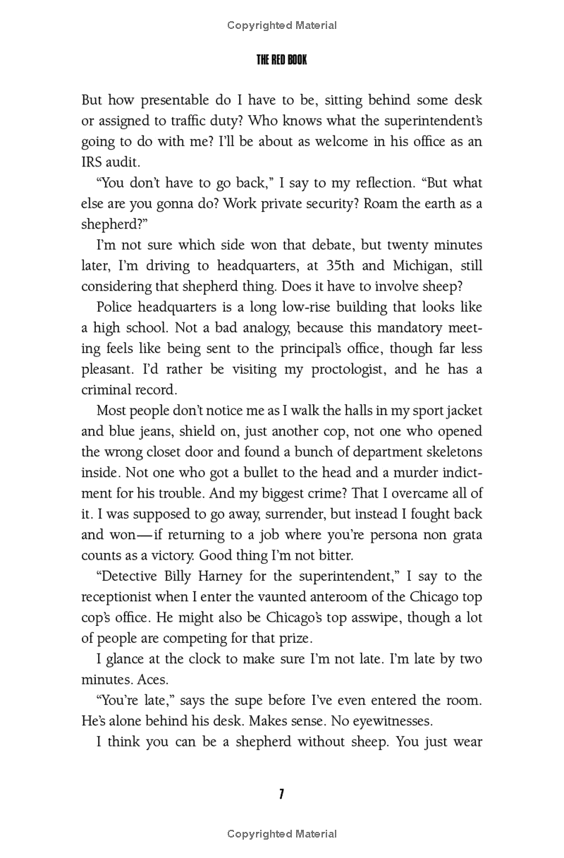 the red book (a billy harney thriller, 2)