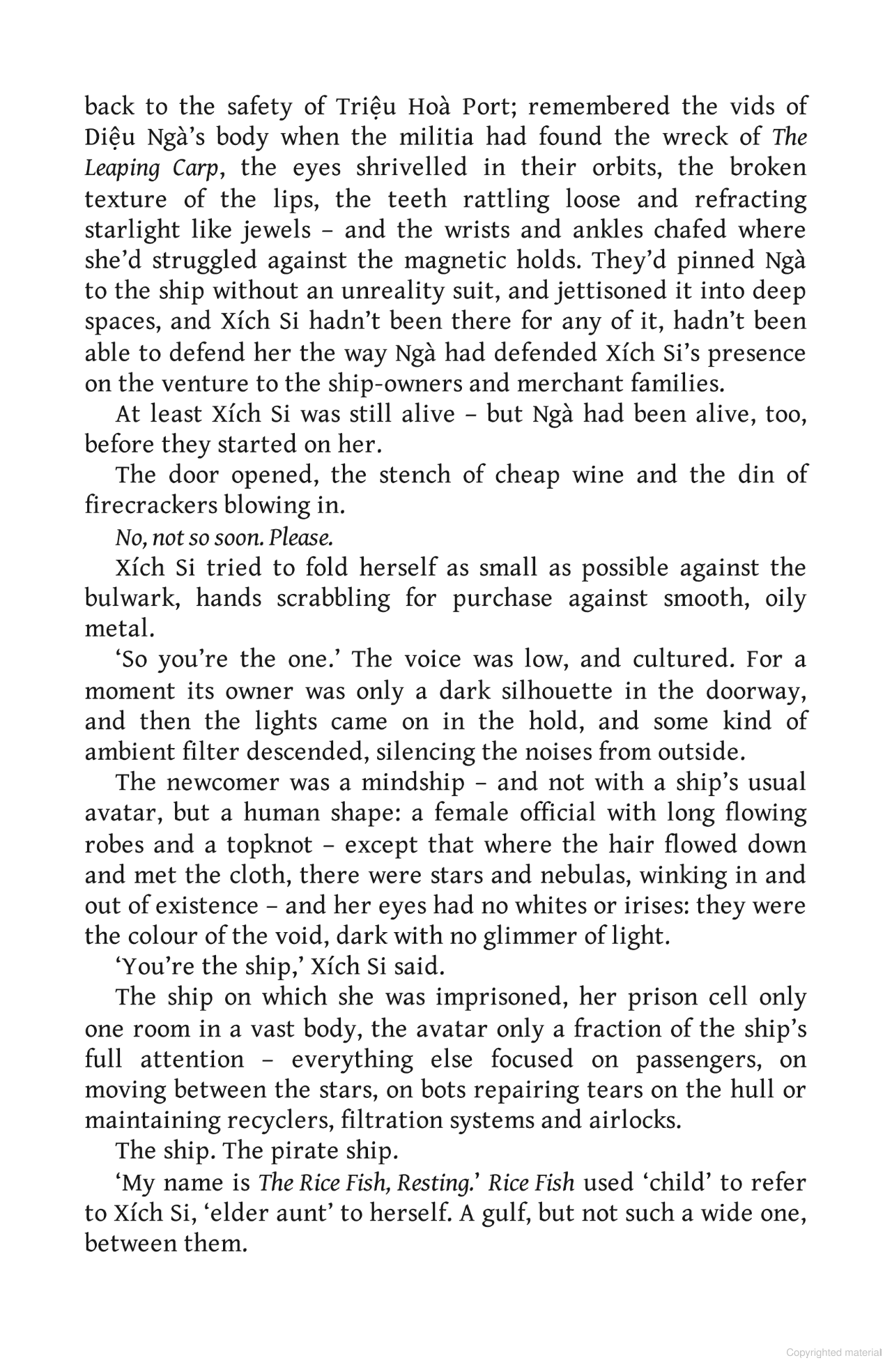 the red scholar's wake